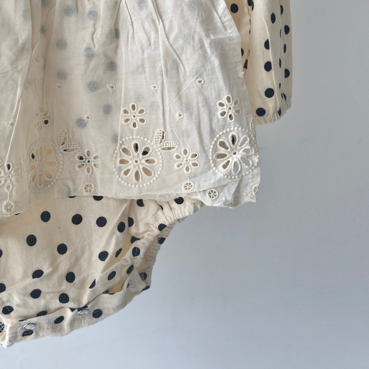 【hamomisi】Apron rompers(90cm)