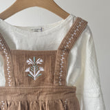 【hamomisi】Plaid overalls(73.80cm)