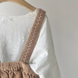 【hamomisi】Plaid overalls(73.80cm)