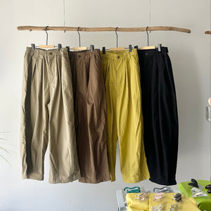 【ハモミシノオトナフク】Washed Dump Circus Balloon Pants