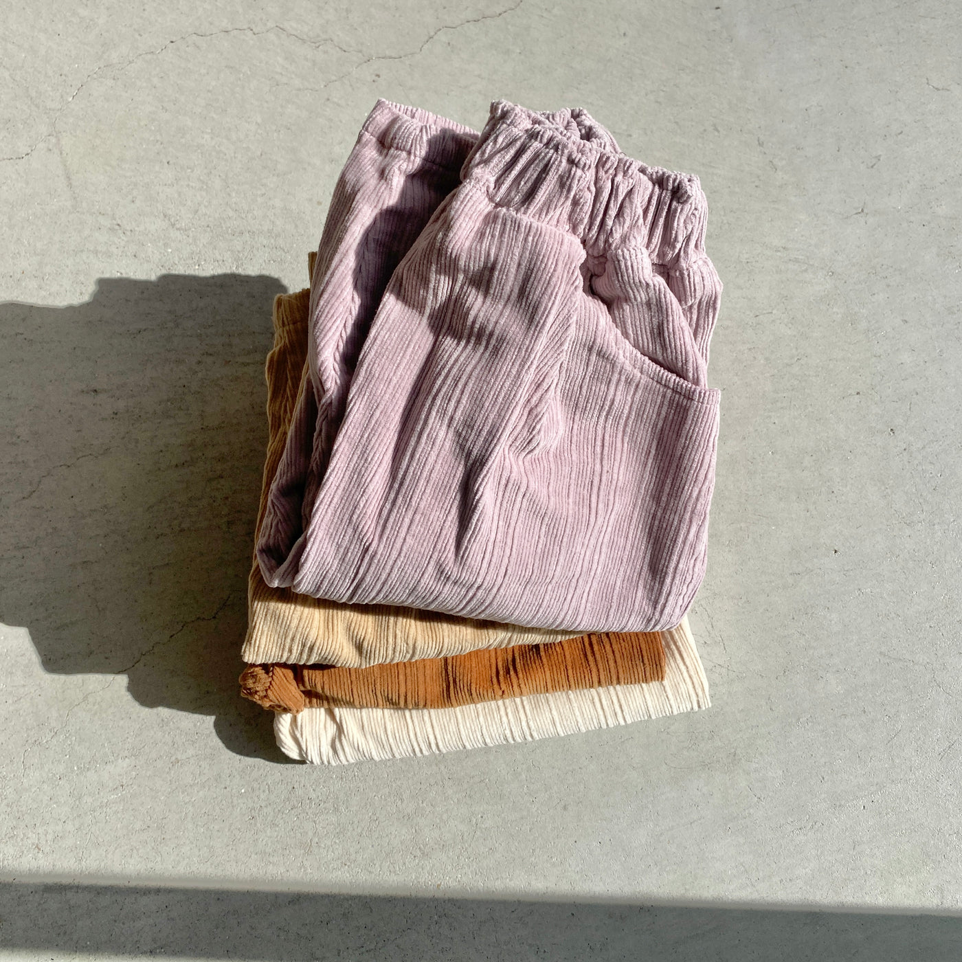 【hamomisi】Corduroy pants (90~140)