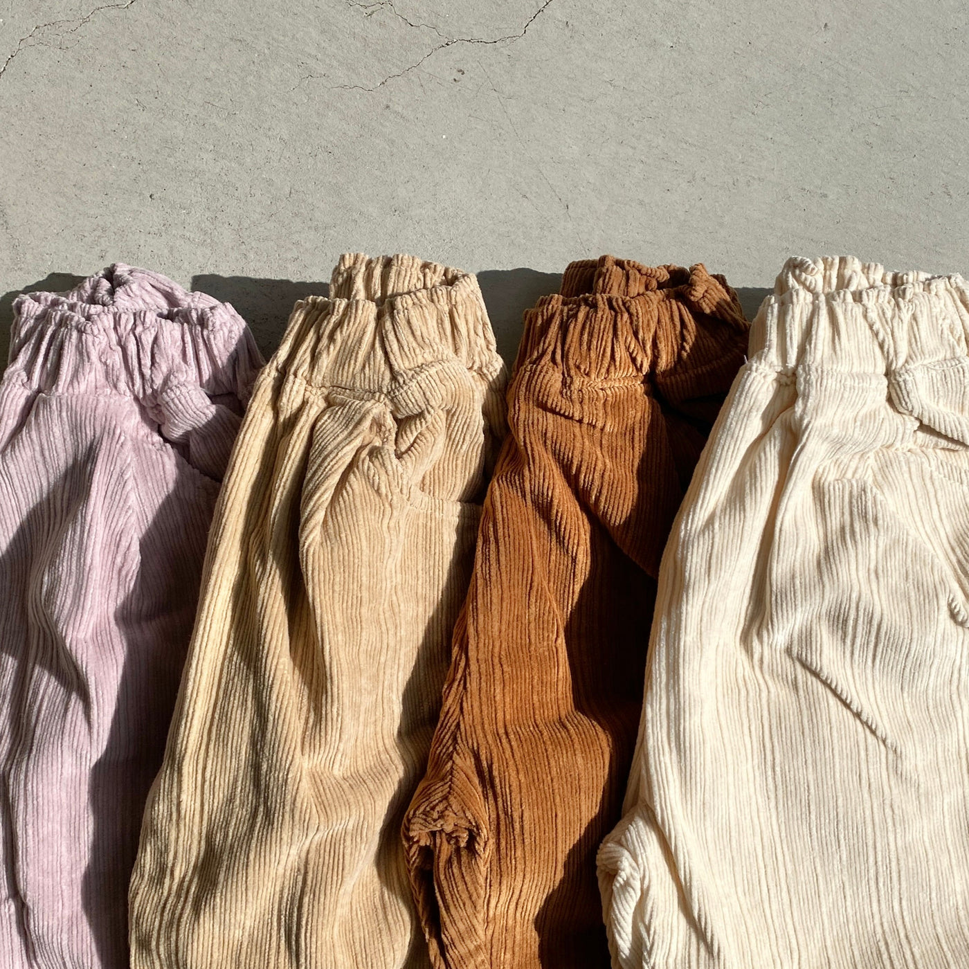 【hamomisi】Corduroy pants (90~140)