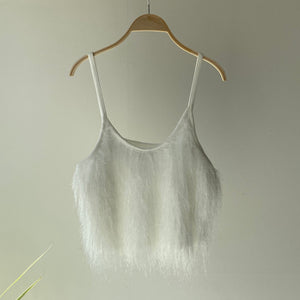 【ハモミシノオトナフク】Fringe bustier