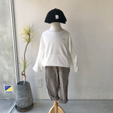 【hamomisi】Switching long T-shirt(110~140)