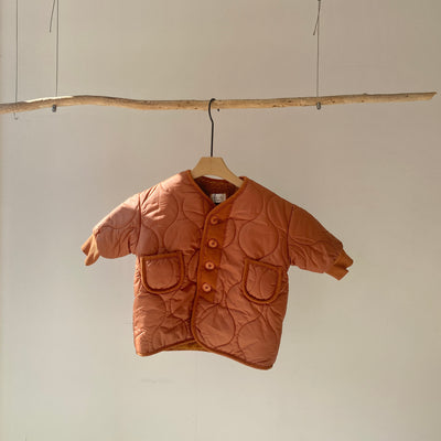 【hamomisi】Quilted bore jacket(110.120.140)