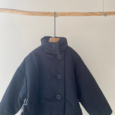 【hamomisi】Stitchless 2way long coat(100~130)