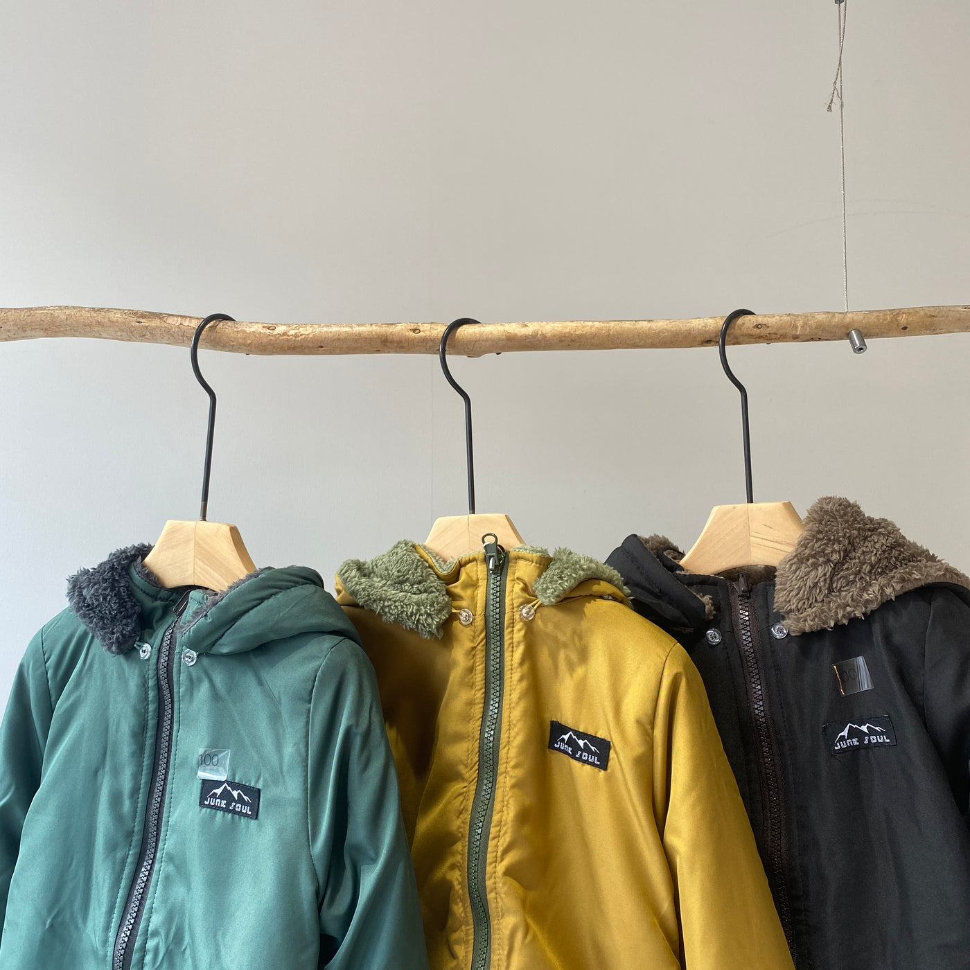 【hamomisi】Boa reversible jacket(100~130)