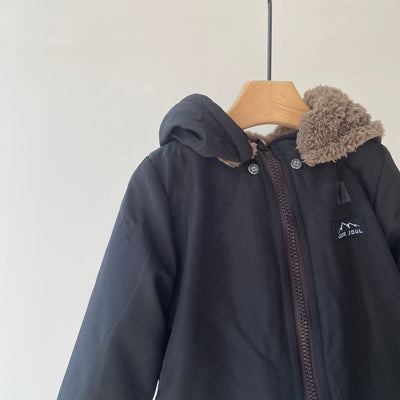 【hamomisi】Boa reversible jacket(100~130)