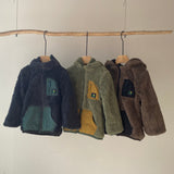 【hamomisi】Boa reversible jacket(100.110)