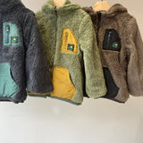 【hamomisi】Boa reversible jacket(100.110)