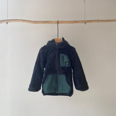 【hamomisi】Boa reversible jacket(100~130)