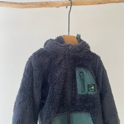 【hamomisi】Boa reversible jacket(100~130)