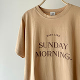 Lettering loose fit T-shirt [Hamomisi no Otonafuku]