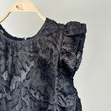 【ハモミシノオトナフク】Fringe Jacquard Frill Vest
