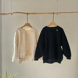 【hamomisi】Fleece sweat(100.120)
