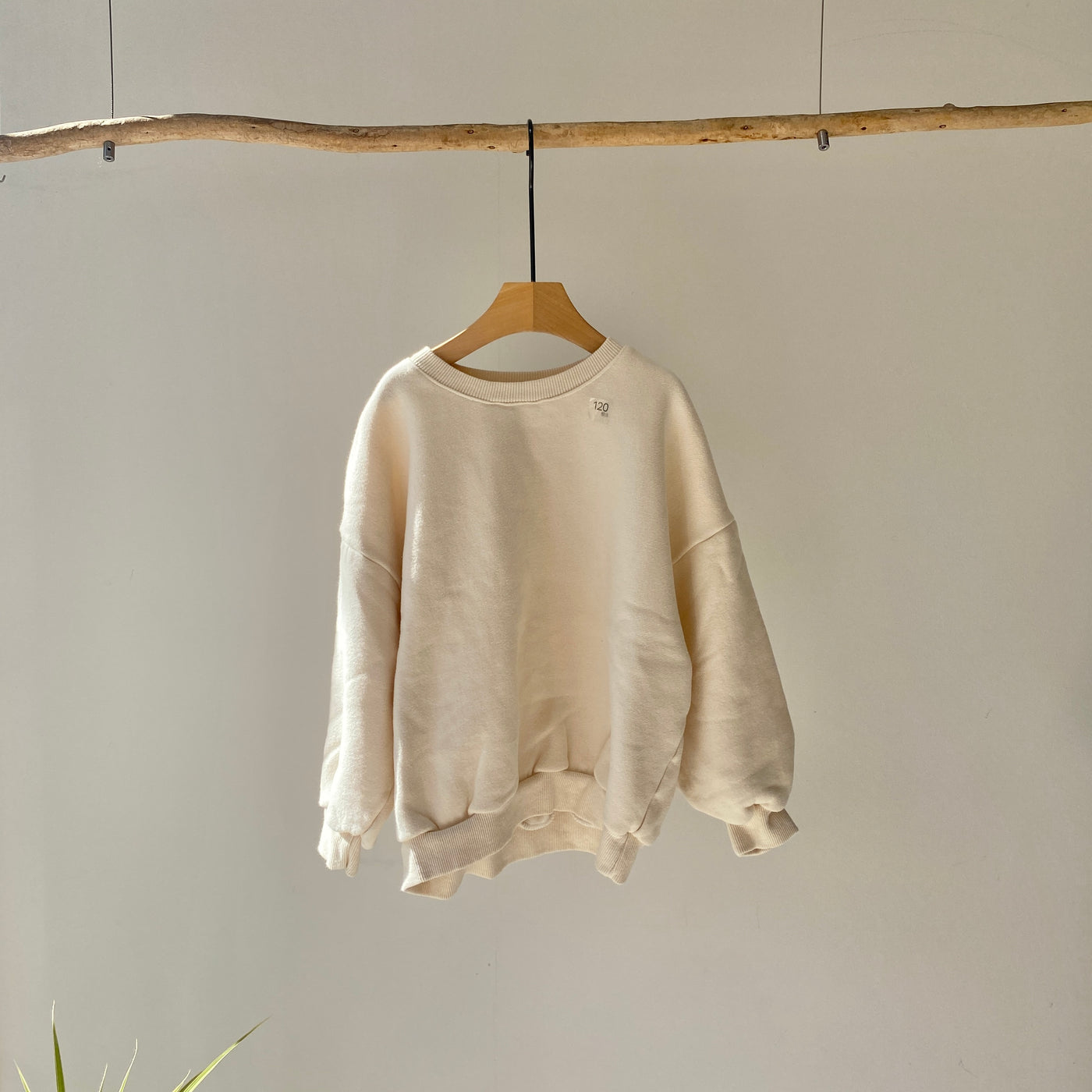 【hamomisi】Fleece sweat(100.120.130)