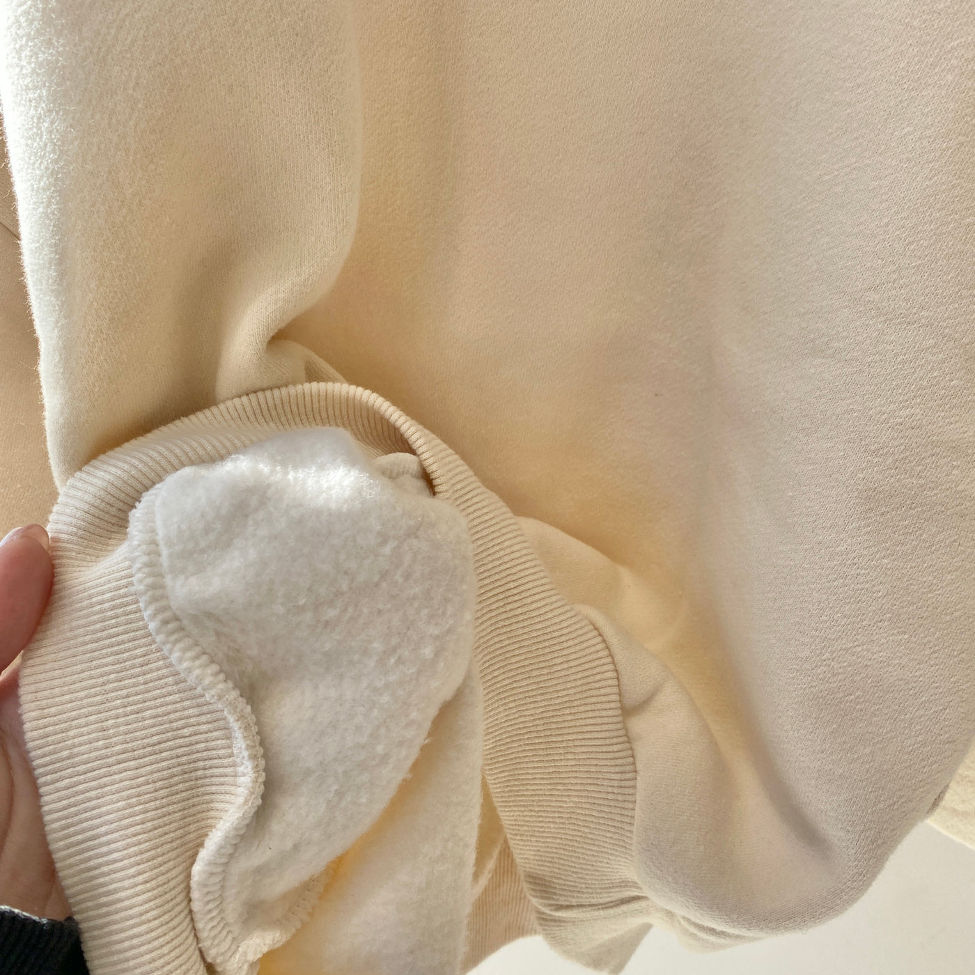 【hamomisi】Fleece sweat(100.120.130)