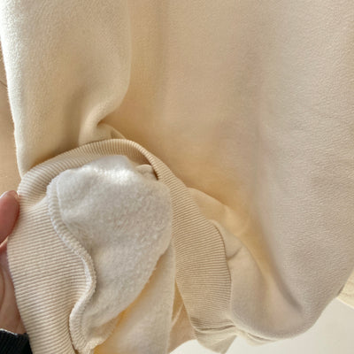 【hamomisi】Fleece sweat(100.120.130)