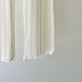 【ハモミシノオトナフク】Soft lace easy pants