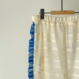 【ハモミシノオトナフク】Soft frill polka dot lace pants