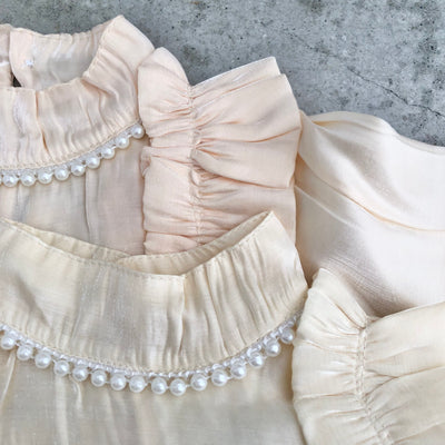 【hamomisi】Frill blouse(100~130)