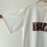 【ハモミシノオトナフク】Cool-Touch Photo Print T-Shirt (3shot)
