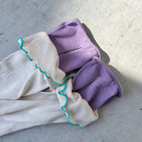 【ハモミシノオトナフク】Merrow-trim cooling UV arm sleeves