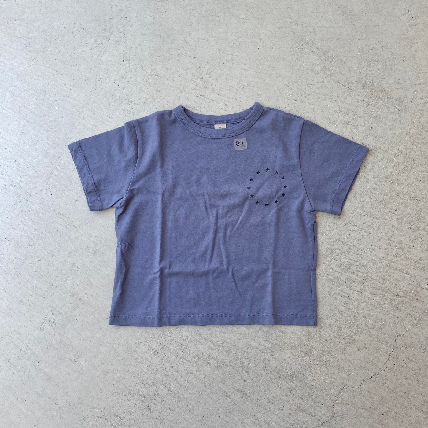 【hamomisi】STAR T shirt(80~140)