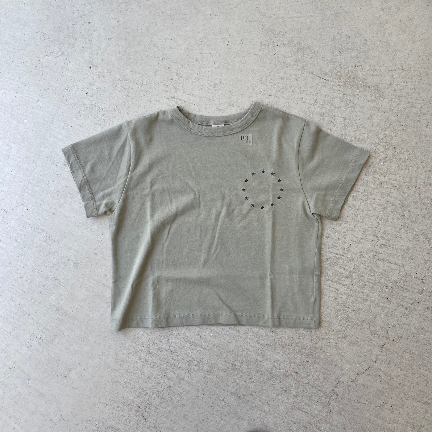 【hamomisi】STAR T shirt(80~140)
