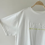 【ハモミシノオトナフク】Cool-Touch Embossed T-Shirt