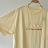 【ハモミシノオトナフク】Cool-Touch Embossed T-Shirt