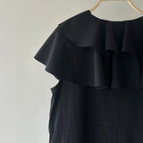 【ハモミシノオトナフク】Amphibious frill all-in-one