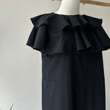 【ハモミシノオトナフク】Amphibious frill all-in-one