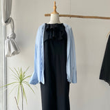 【ハモミシノオトナフク】Polyester Rayon Hooded Shirt
