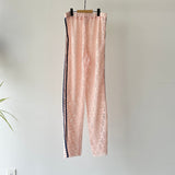 【ハモミシノオトナフク】Wavy side stripe lace pants