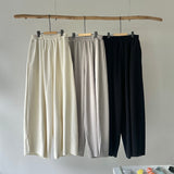 【ハモミシノオトナフク】Self-Cut Cocoon Wide Pants