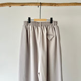【ハモミシノオトナフク】Self-Cut Cocoon Wide Pants