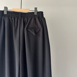 【ハモミシノオトナフク】Self-Cut Cocoon Wide Pants