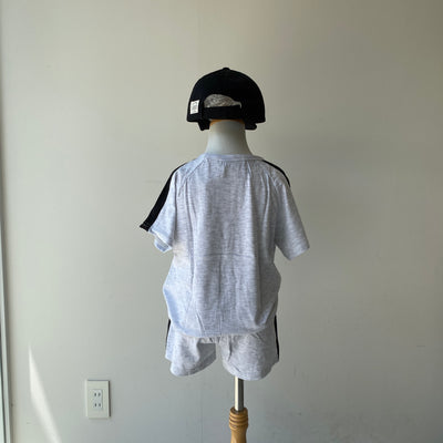 【hamomisi】Side line T-shirt(100~150)