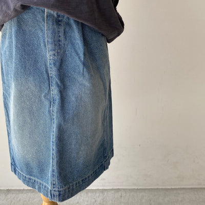 【hamomisi】Denim skirt(100~120)