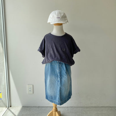 【hamomisi】Denim skirt(100~120)