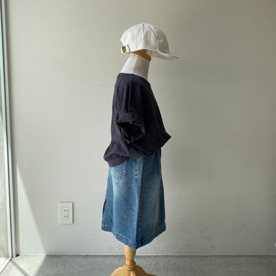 【hamomisi】Denim skirt(100~120)