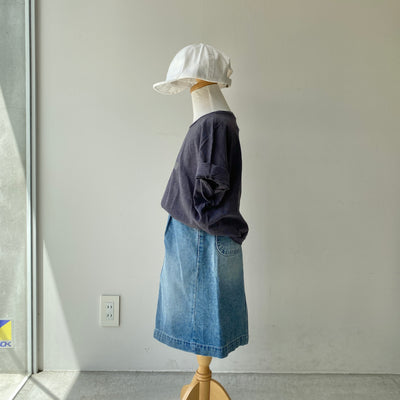【hamomisi】Denim skirt(100~120)