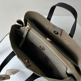 【ハモミシノオトナフク】Two-Tone 2-Way Tote Bag