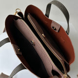 【ハモミシノオトナフク】Two-Tone 2-Way Tote Bag