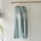 【ハモミシノオトナフク】Denim Tuck Wide Pants