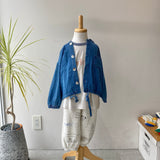 【hamomisi】Denim hooded jacket(80.90)