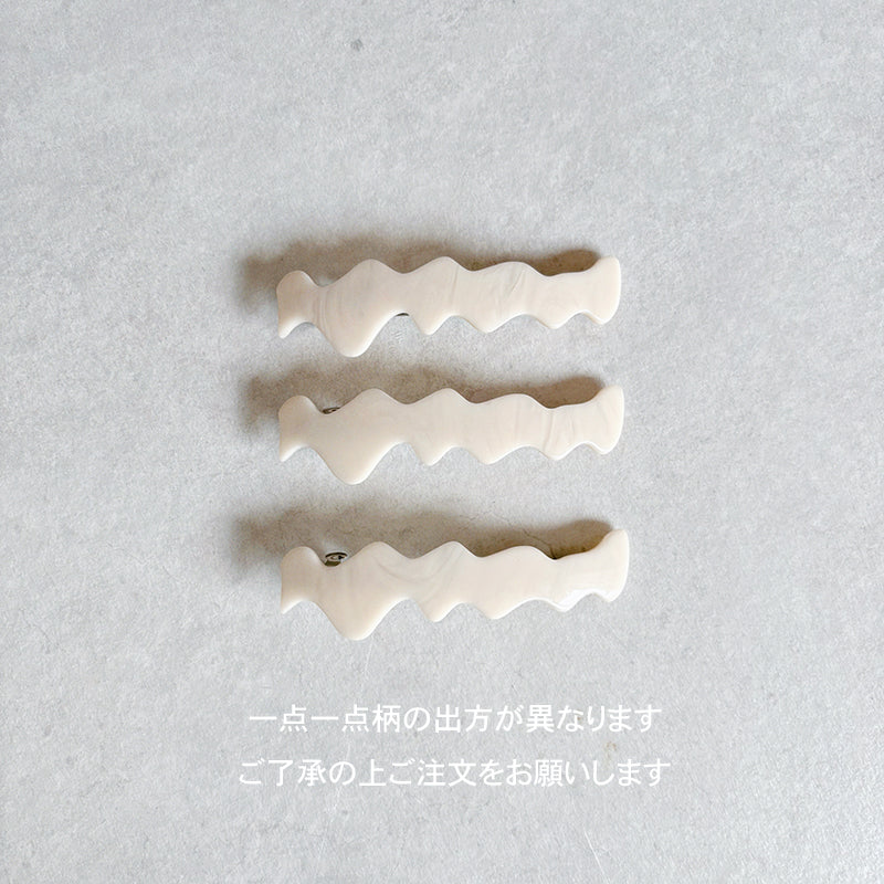 【sAn】Flow barrette (L)