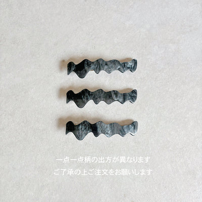 【sAn】Flow barrette (L)