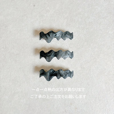 【sAn】Flow barrette (S)